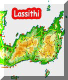 Tourist map of the Lassithi