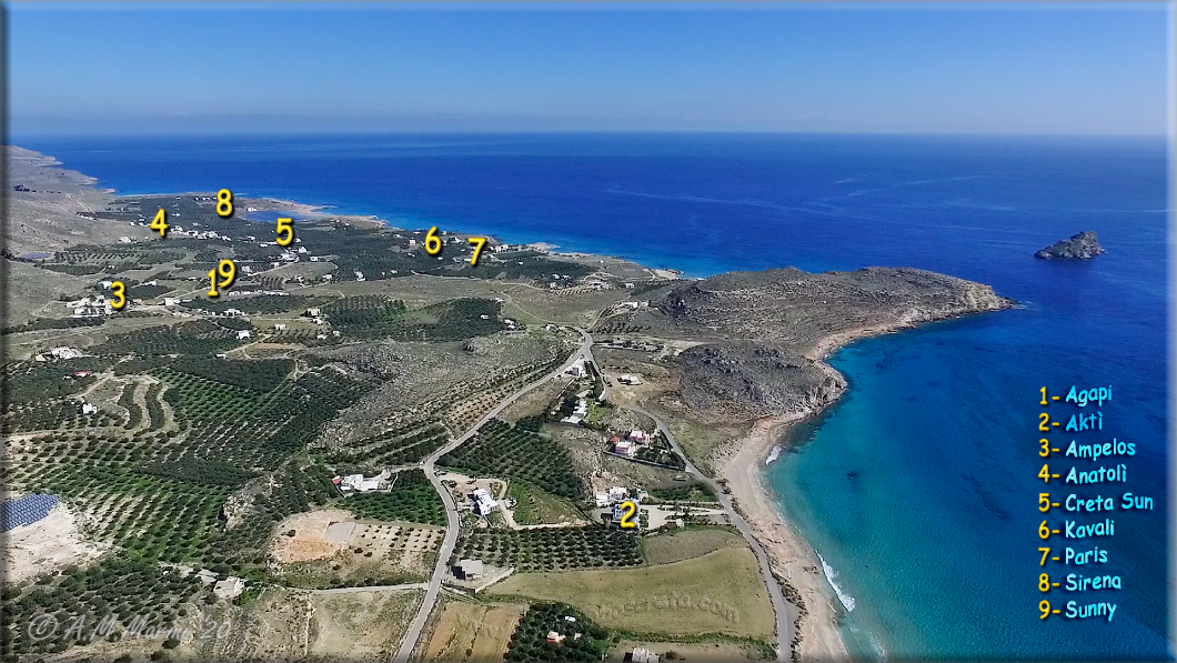 Wohnungen, Studios und Villen in Xerokampos Der Aufenthalt in Xerokampos