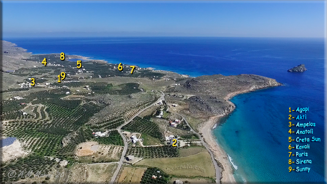 Appartamenti, studios e ville a Xerocambos Alloggiare a Xerocambos